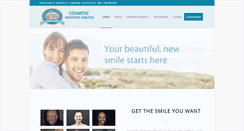 Desktop Screenshot of dentalcarecosmetics.com